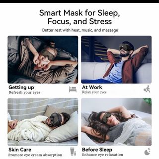 Masajeador Ocular Calor y Globos