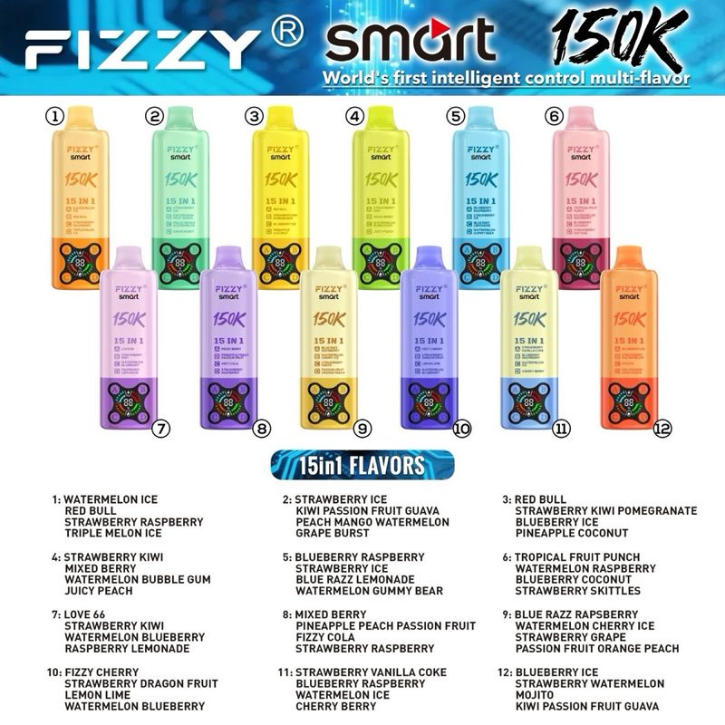 Varios sabores 150k, 15 en 1 20€ cada uno afbeelding 2