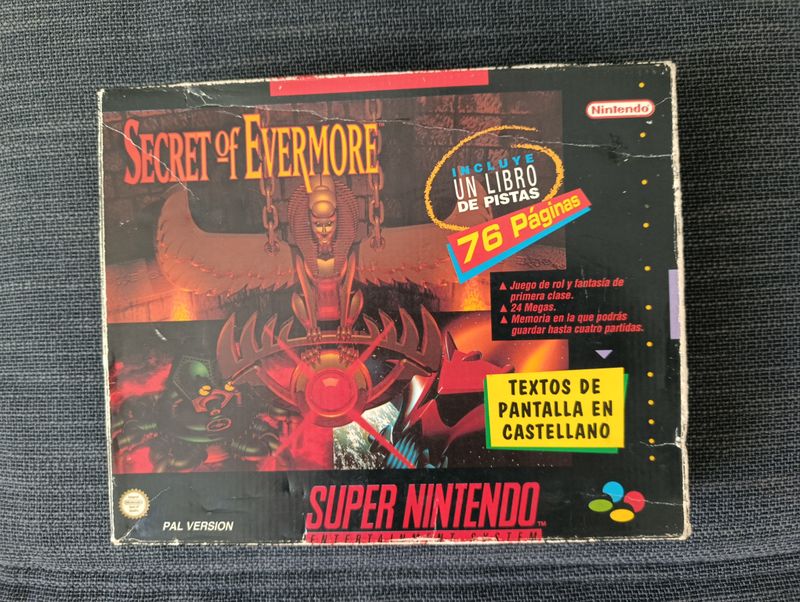 Secret Of Evermore - Super Nintendo - PAL España
