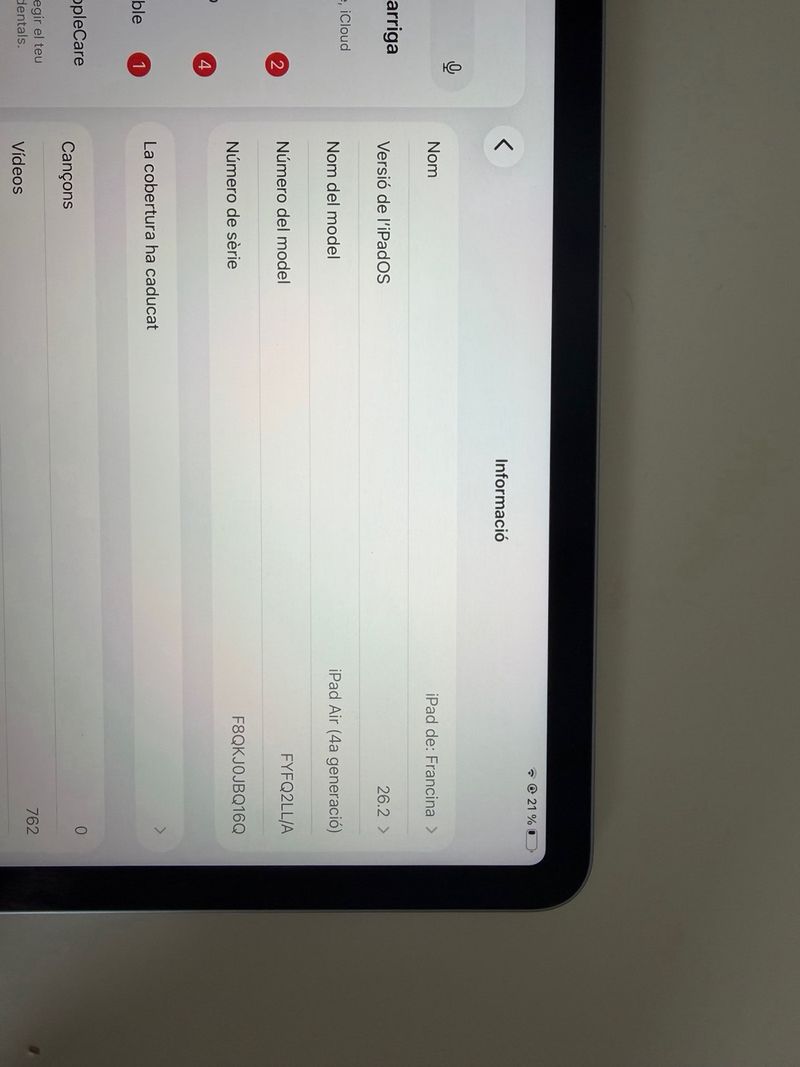 Apple iPad Air 4ª Gen afbeelding 3