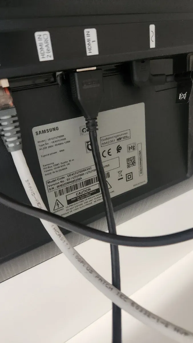 Samsung 43 LED 4K UHD TV UE43TU7005KXXC afbeelding 4