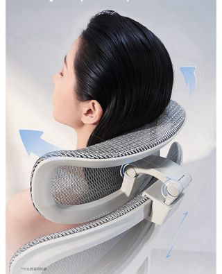 Silla Ergonómica SHIOO B100 Lite Gris/Blanca NUEVA