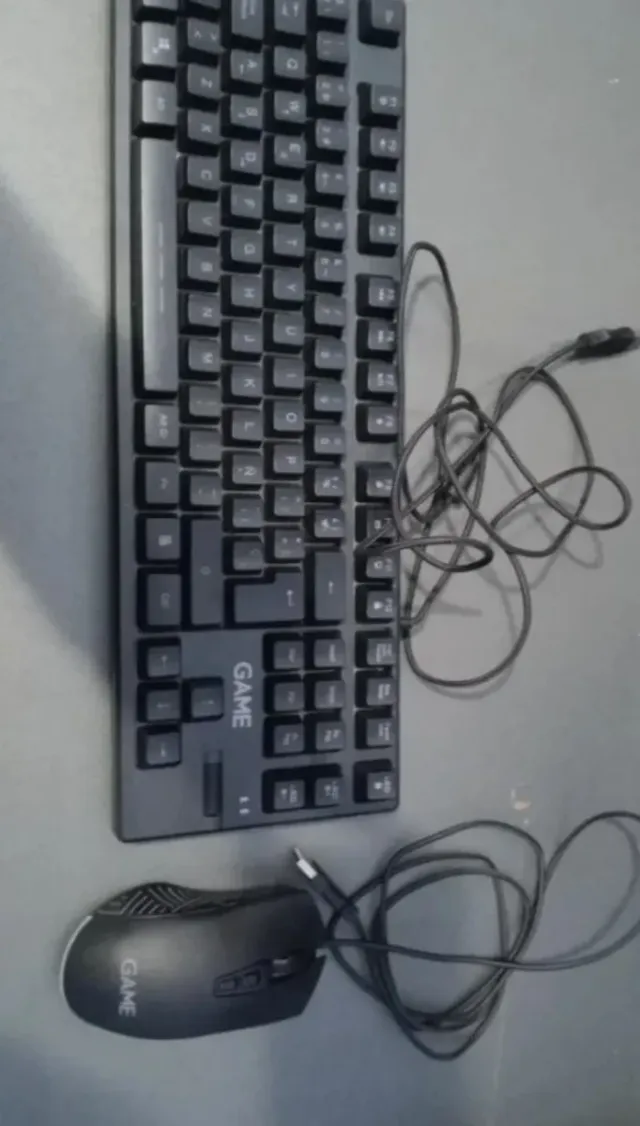 Teclado y Ratón Gamer GAME LED