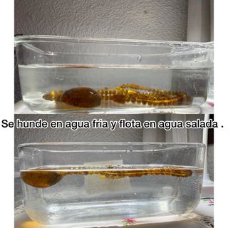 Collar ámbar colgante lágrima