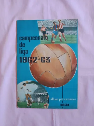 ÁLBUM CROMOS FUTBOL DISGRA LIGA 1962-63