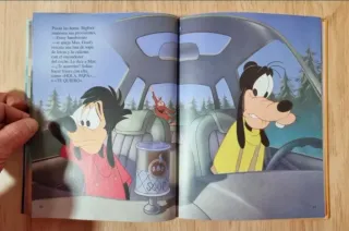 Clásico cuento Disney. "Goofy e hijo". GAVIOTA.