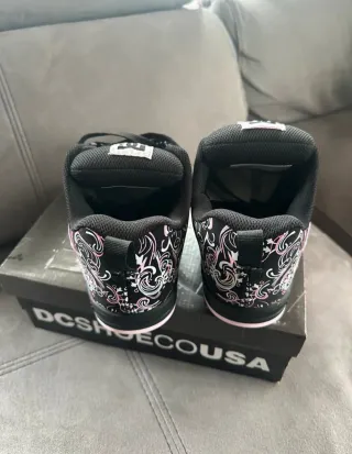 DC Shoes Estilo Pixie Rosa Y2K Totalmente nuevas