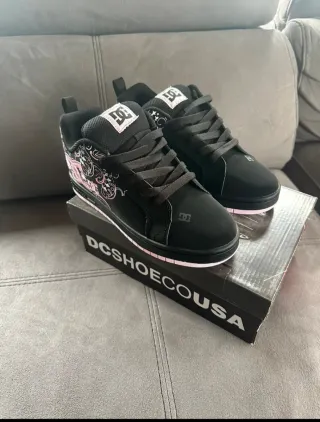 DC Shoes Estilo Pixie Rosa Y2K Totalmente nuevas