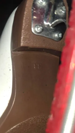 Patines de hielo blancos talla 33