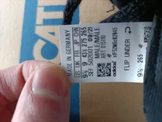 Botas de fútbol Adidas Copa Mundial (número 43)