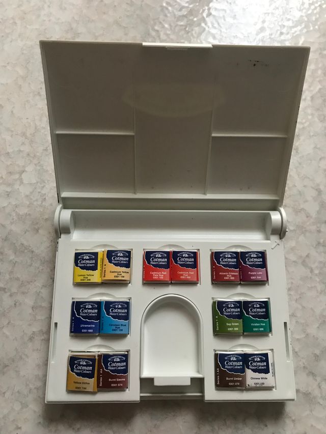 Set Acuarelas Cotman Winsor & Newton Compacto