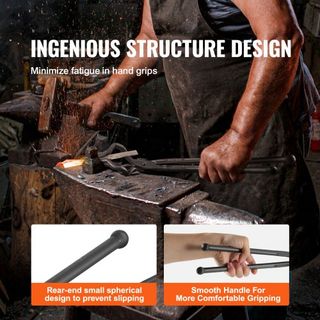 Tenazas de Herrero, Tenazas Z V-Bit de 18”, Tenazas de Forja de Acero al Carbono con Remaches de Acero A3, para Cuchillas, Piezas Largas, Forjados Circulares, para Principiantes y Herreros y Forja...