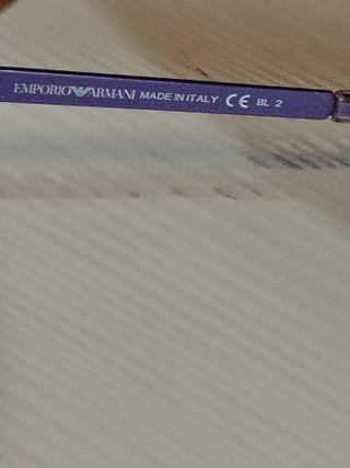 Occhiali da sole Emporio Armani viola