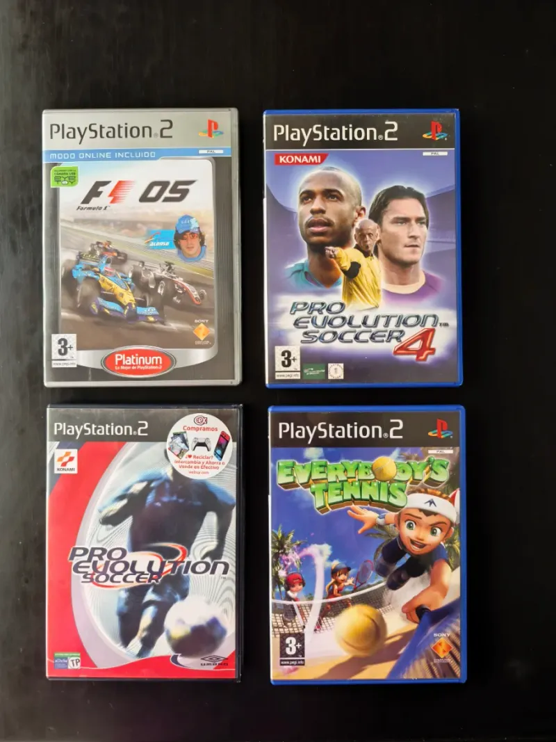 Lote 4 Juegos PS2