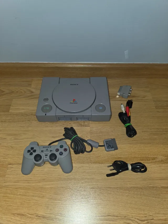 Consola PlayStation 1 + DualShock Gris