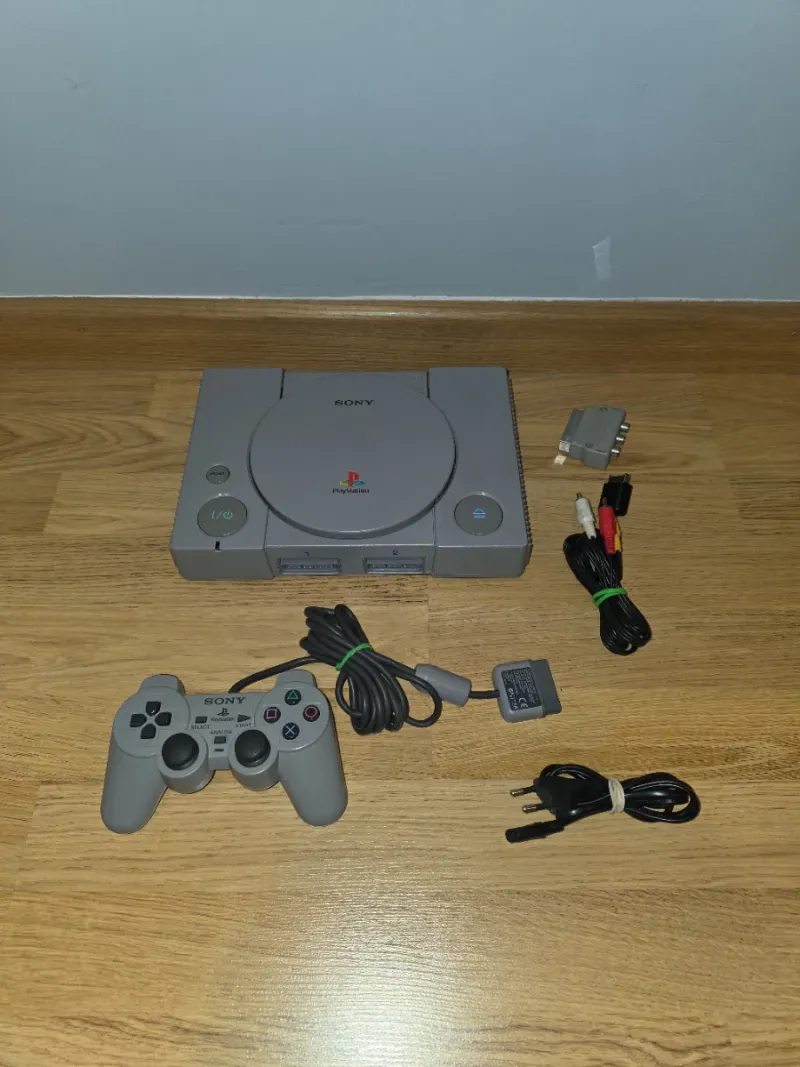 Consola PlayStation 1 + DualShock Gris