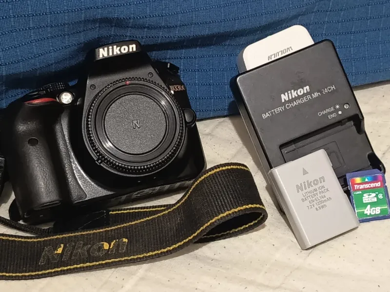 Cámara Nikon D3300 Negra afbeelding 4