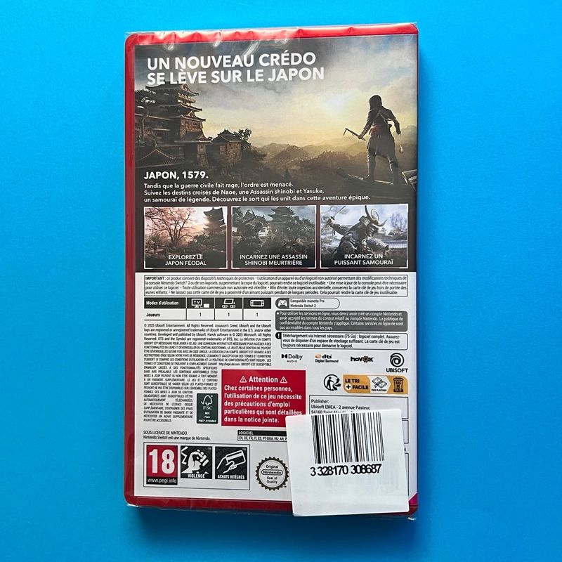 Assassin's Creed Shadows Nintendo Switch 2 afbeelding 2