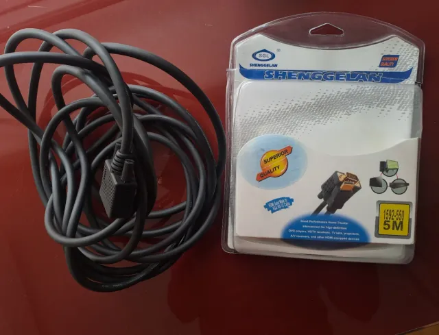 Cable HDMI a VGA SHENGGELAN 5 metros