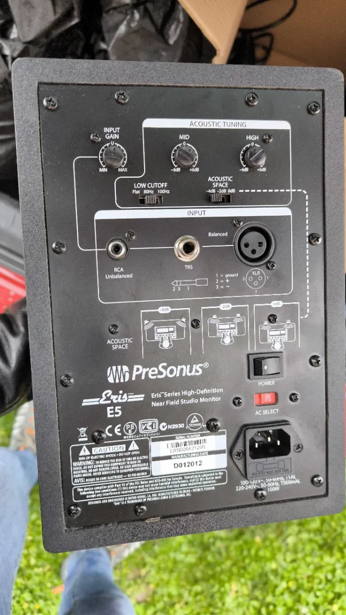 Altavoces Presonus Eris 5" afbeelding 2