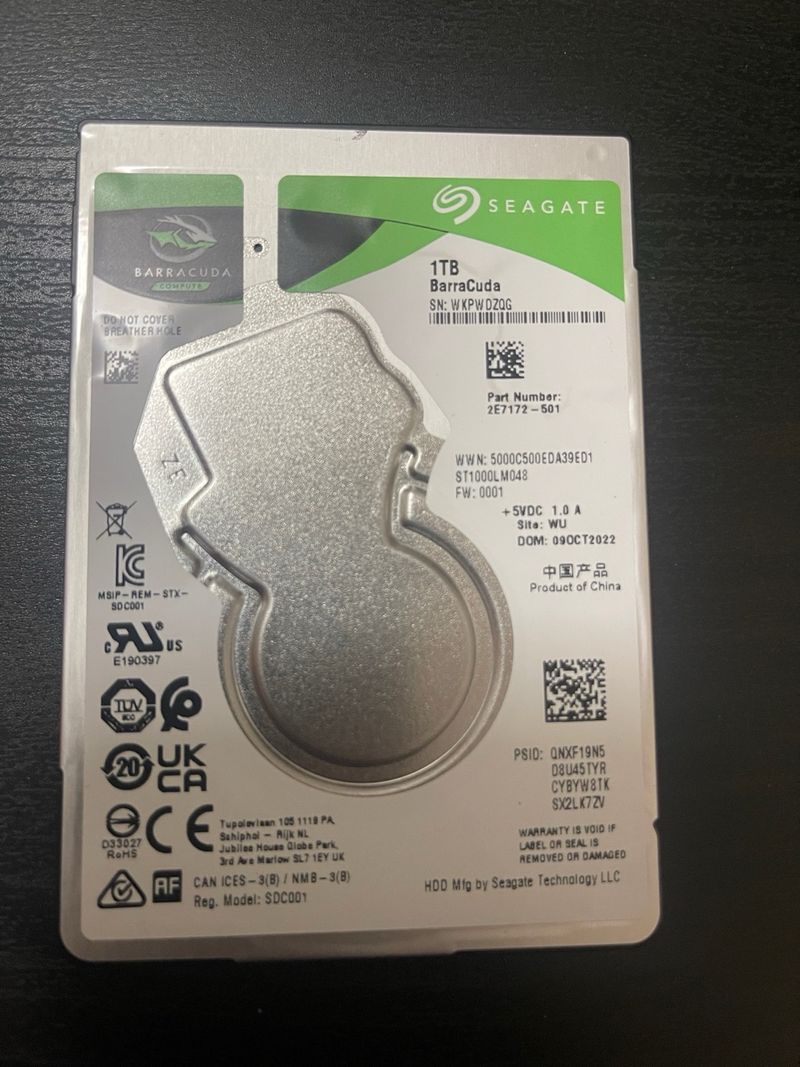 Disco duro Seagate 1TB nº 3 para portátil afbeelding 3