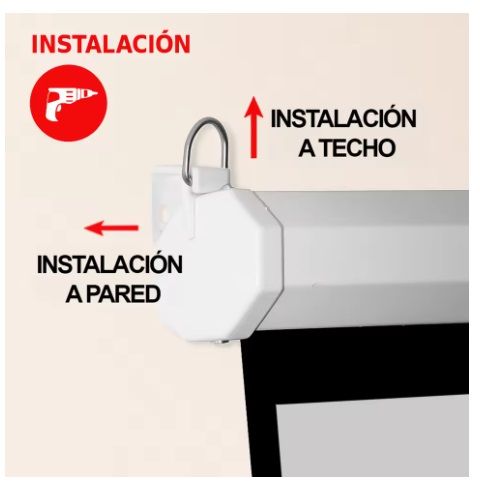 Pantalla Proyector Manual 100 4K Full HD afbeelding 4