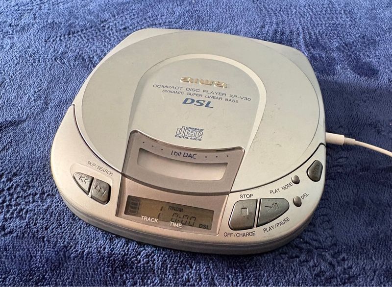 Reproductor CD Aiwa XP-V30 Plata afbeelding 2