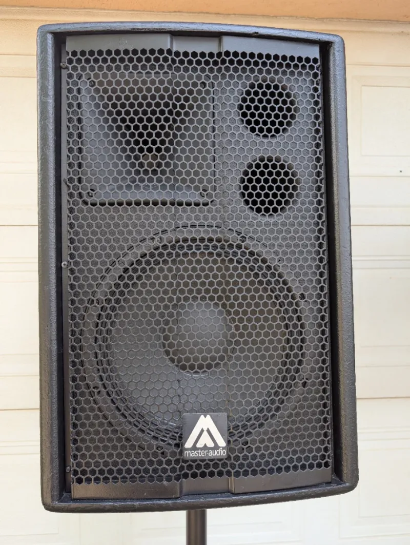 Altavoces Master Audio Negros