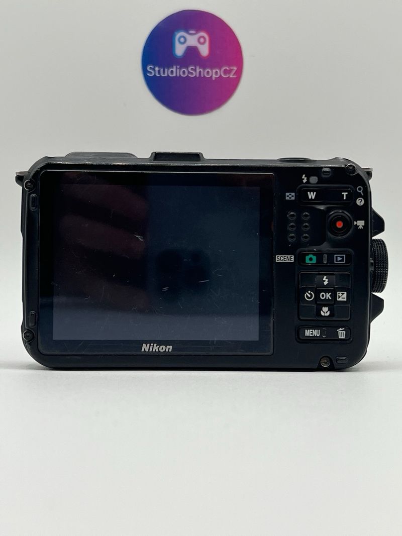 Cámara digital Nikon Coolpix AW100 negra afbeelding 4