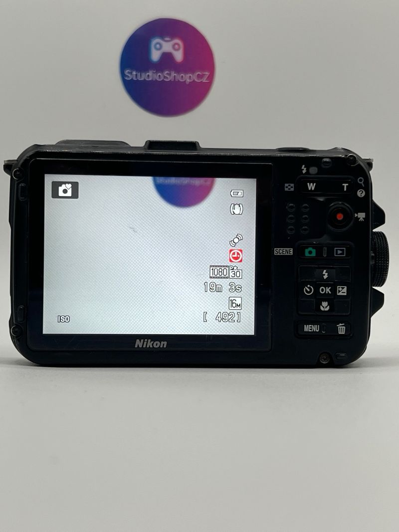 Cámara digital Nikon Coolpix AW100 negra afbeelding 6