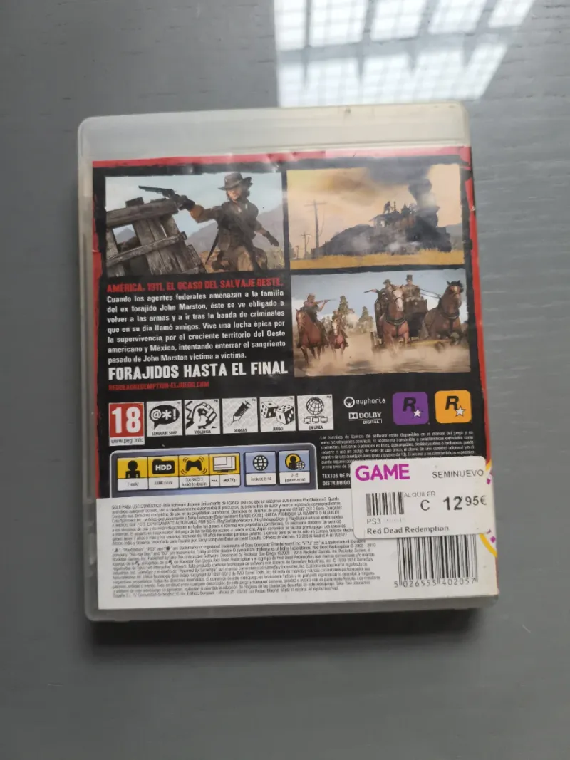 Red Dead Redemption PS3 Rockstar Games afbeelding 2