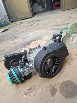 Chasis y Motor Minimoto Custom