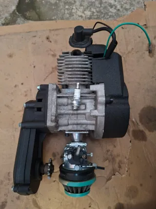 Chasis y Motor Minimoto Custom