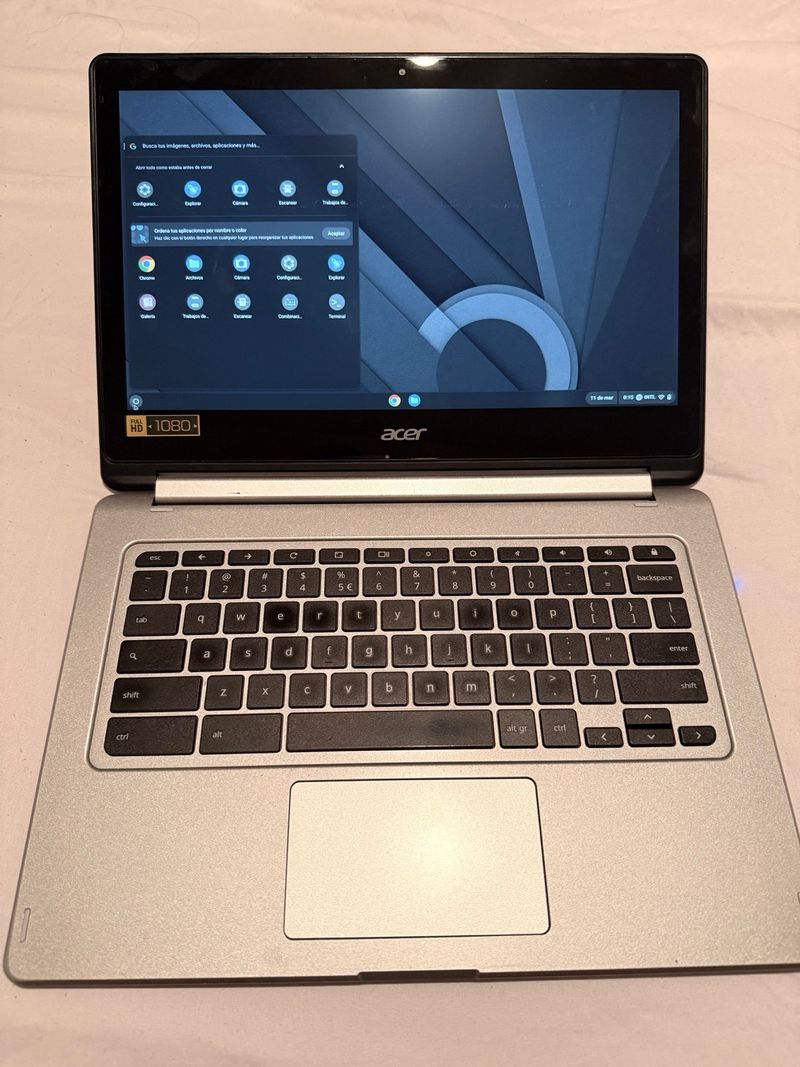 Laptop Acer Plata