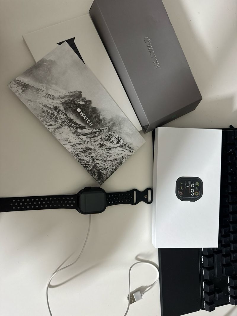Apple Watch Ultra 2 Gris/Negro afbeelding 4