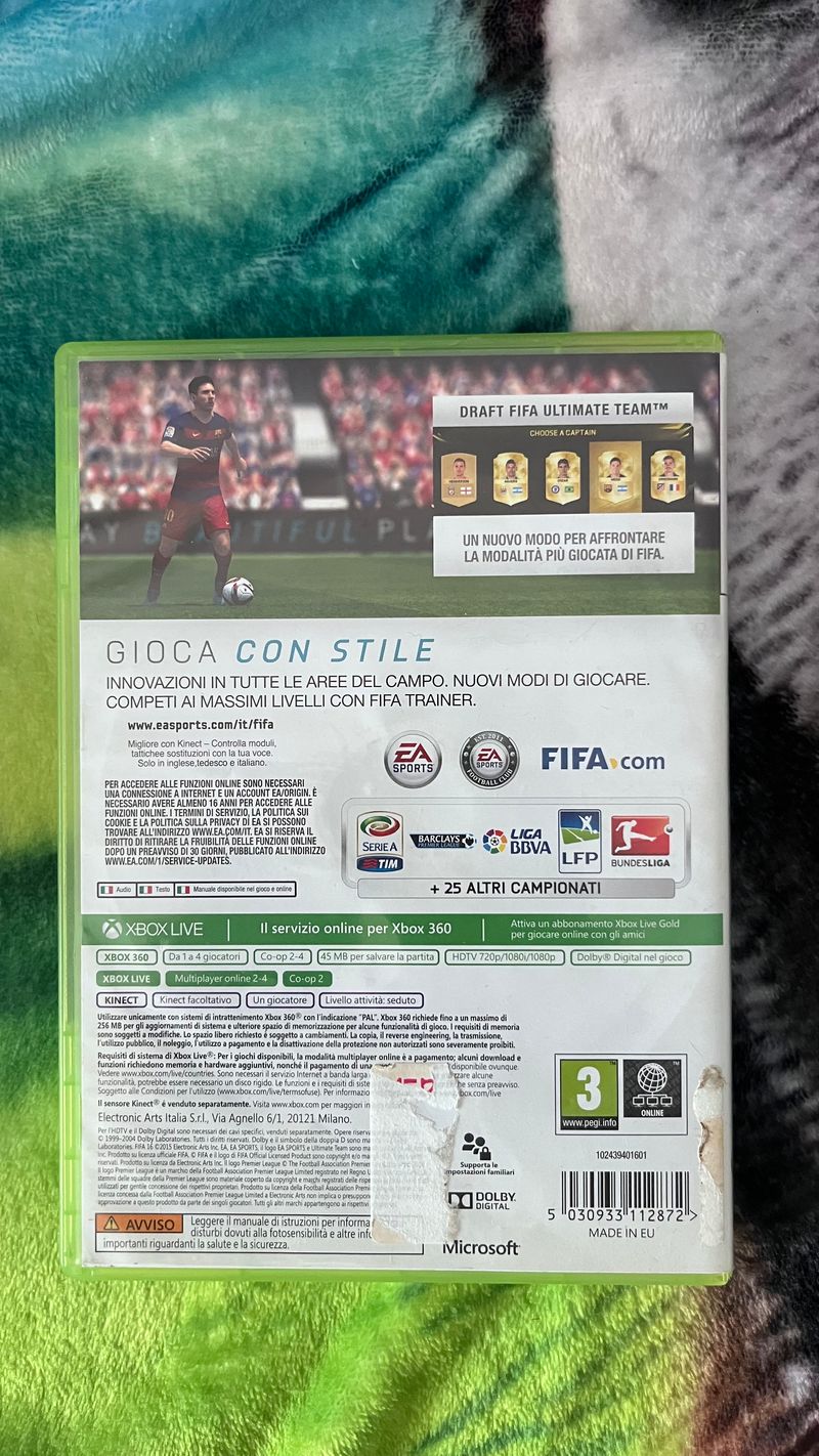 FIFA 16 XBOX 360 afbeelding 2