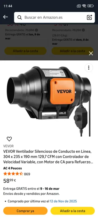 Kit Carpa de Cultivo Interior VEVOR