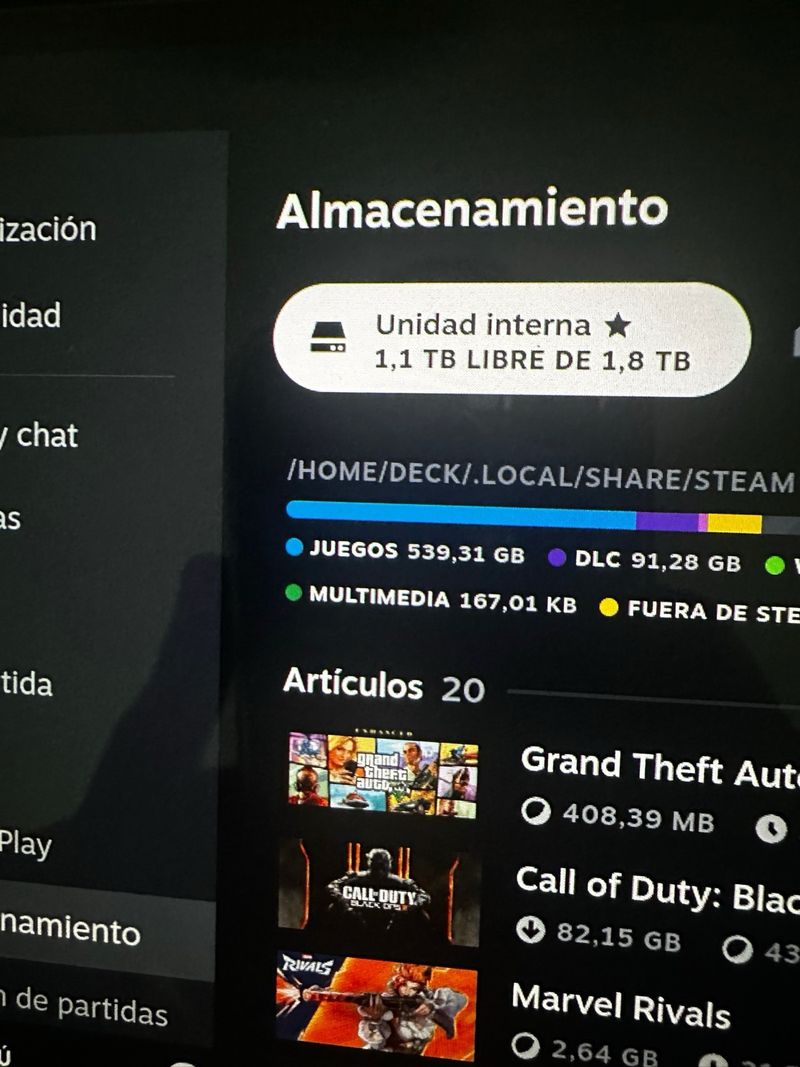 Steam Deck OLED 2tb afbeelding 2