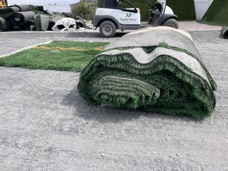 Césped artificial reciclado de fútbol