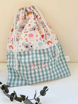 Bolsita guardería personalizada