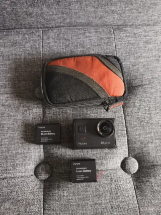 Cámara de Acción Victure 4K 60 FPS Negra