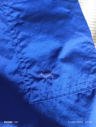 Pantalón chubasquero azul nuevo