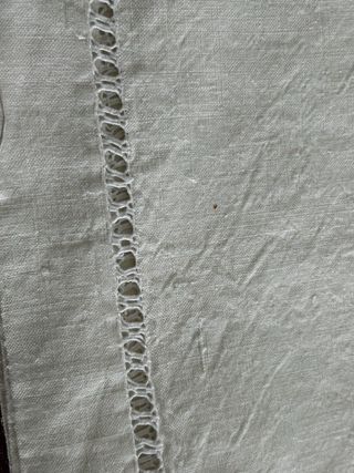 Asciugamano vintage canapa fatto a mano