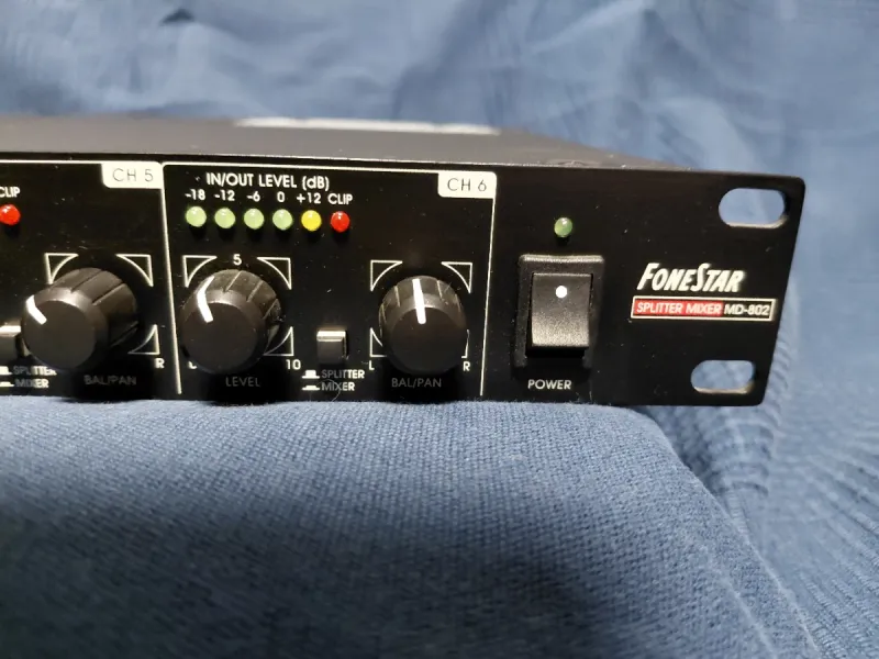 Fonestar MS-802 Mezclador Distribuidor afbeelding 2