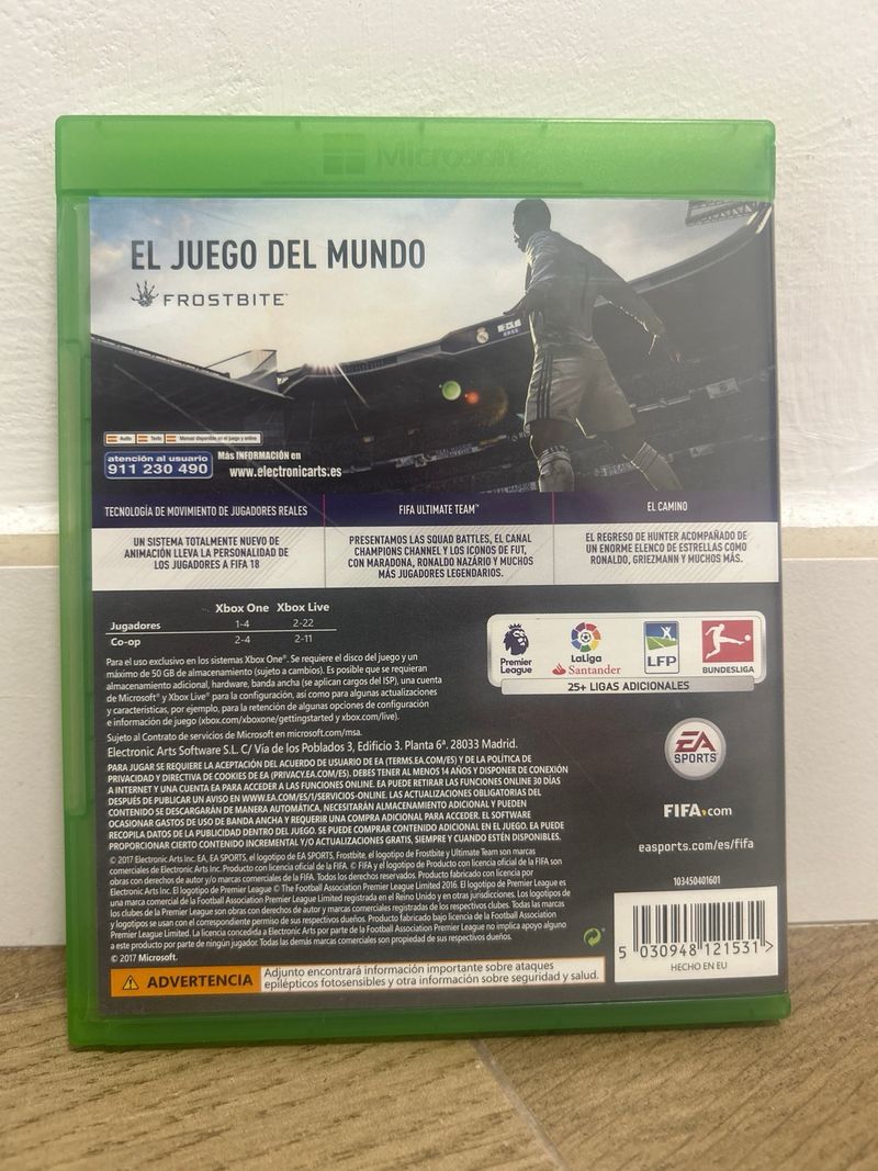 FIFA 18 Xbox One afbeelding 2