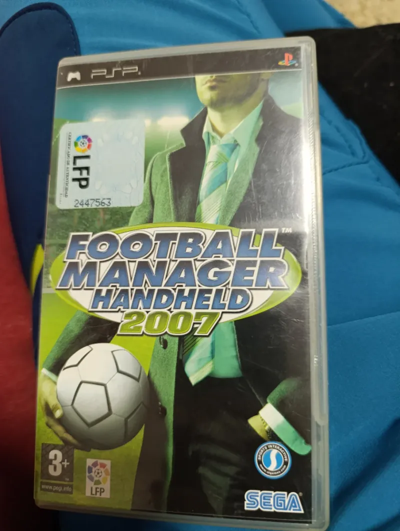PSP Football Manager Handheld 2007