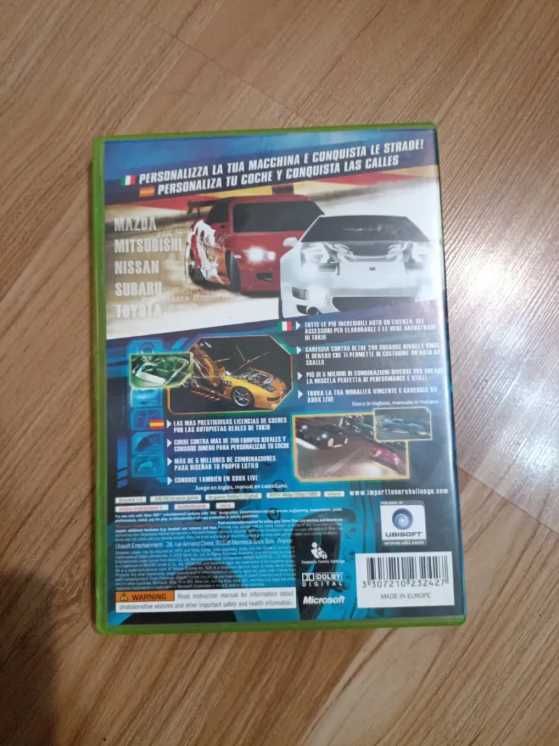 Import Tuner Challenge Xbox 360 PAL España afbeelding 2