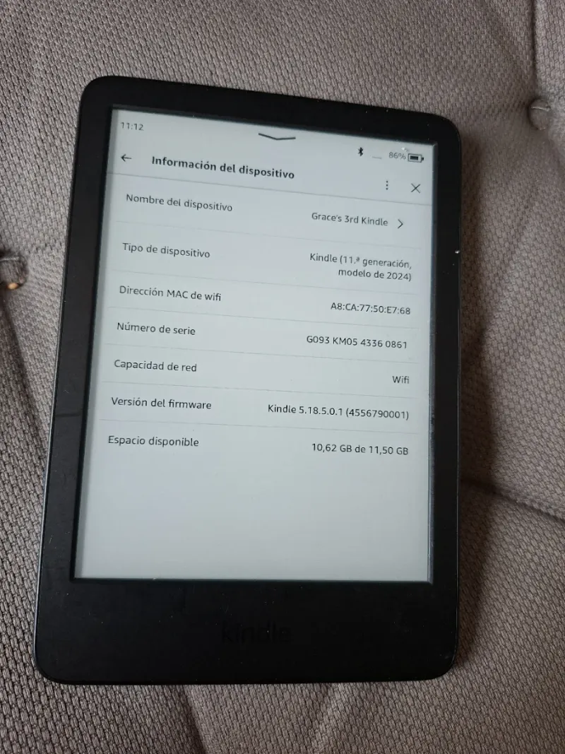 Amazon kindle