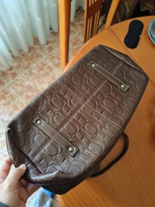 Bolso CH Carolina Herrera Marrón Auténtico