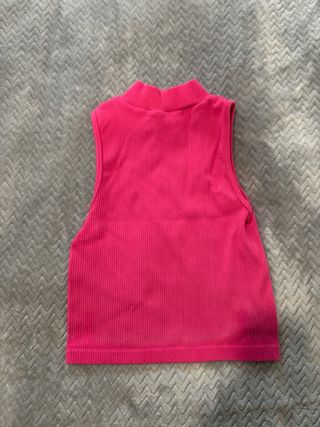 Top Stradivarius Rosa Fucsia Talla XS